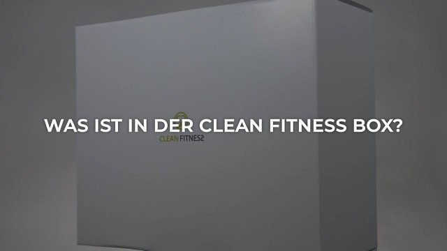 'Was ist in der CLEAN FITNESS Box?'