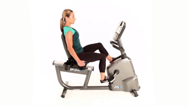 'Life Fitness RS3 Lifecycle Recumbent Bike'