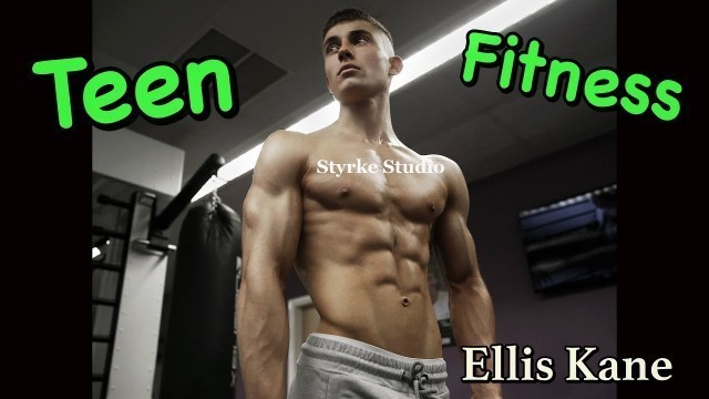 'Introducing Ellis Kane Teen Fitness Model Styrke Studio'