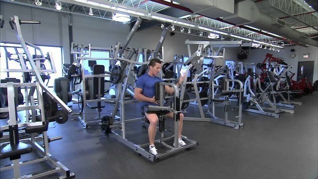 'Hammer Strength Plate-Loaded Front Lat Pulldown Instructions'