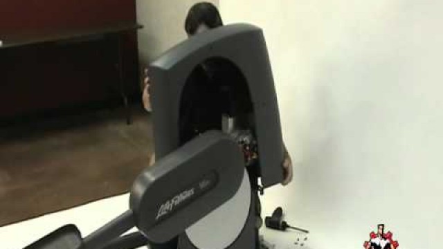 'Life Fitness 95Xi Crosstrainer Shroud Removal'