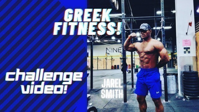 '[Greek Fitness!!] 300 Power Clean Reps Challenge under 45 minutes!!'