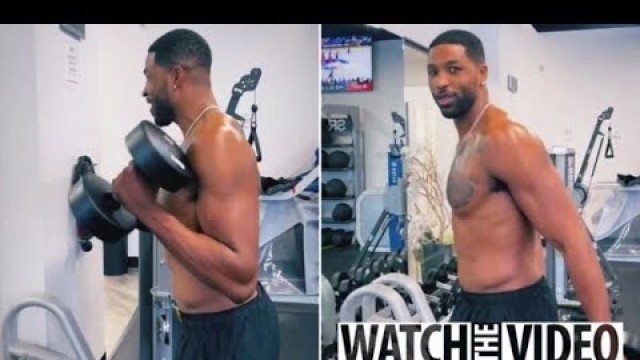 'Kardashian fans brutally mock Khloe\'s ex Tristan Thompson new gym video after they spot'