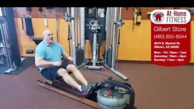 'AtHomeFitness.com Gilbert Arizona - Life Fitness Row HX Trainer Product Review'