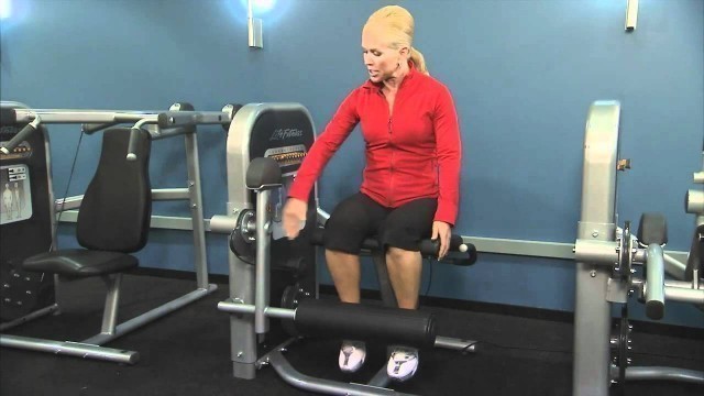 'Life Fitness Circuit Series Leg Extension Instructions'