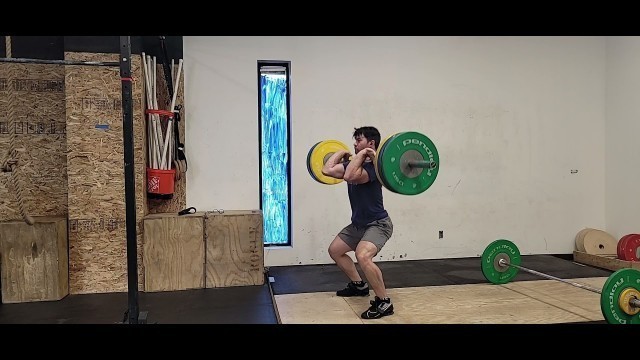 'Low Hang Power Clean #shorts #powerclean #weightlifting #fitness'