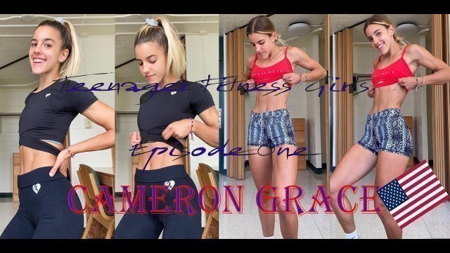 'Teenager Fitness Girls Episode One Cameron Grace USA'