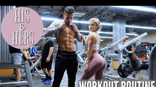 'HIS & HERS WORKOUT | What we do differently'