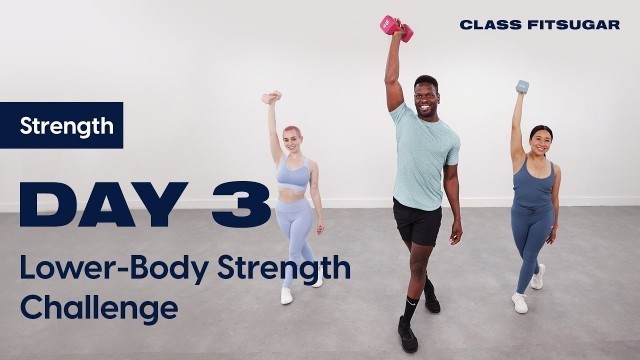 '10-Minute Lower-Body Strength-Training Workout With Raneir Pollard | DAY 3 | POPSUGAR FITNESS'