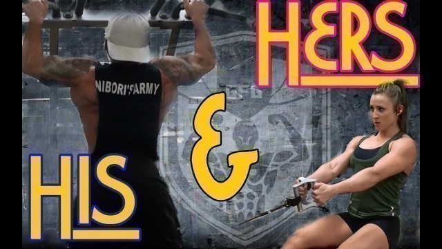 'His and Hers Back Workout'