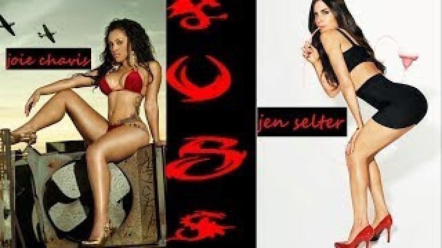 'Jen SELTER vs. Joie CHAVIS Butt WORKOUT'