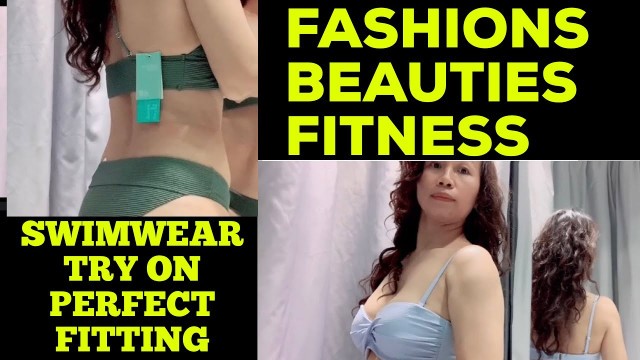 'SWIMSUIT TRY ON HAUL | 2 PEICE SWIMWEAR FITTING | FASHION | BEAUTIES | FITNESS | HEALTHY LIFE VLOGS'