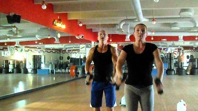 'His and Her Sexy Shoulder Workout at Athletic Factor Gym                    Troy Eckonen'