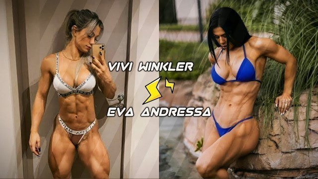 'Eva Andressa vs Vivi Winkler - Bodybuilder Beauties - Female Fitness - Motivation Workout  2021'