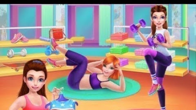 'Fitness Girl Fun Kids Games'