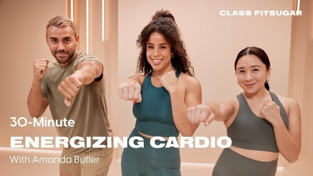 '30-Minute Energizing Cardio Workout With Amanda Butler | POPSUGAR FITNESS'