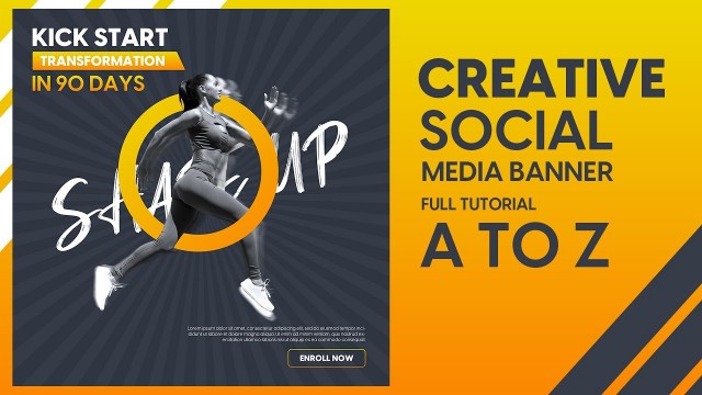 'Social Media Banner Design | GYM Banner Design |'