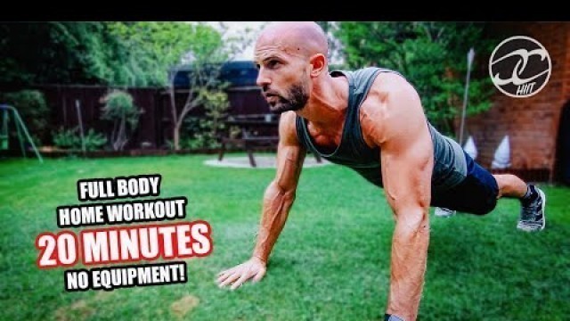 'FOOTBALLERS HOME WORKOUT - 20 Minute HIIT! (No Equipment)'