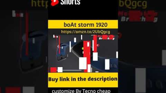 'boat strom 1920 fitness band #shorts'