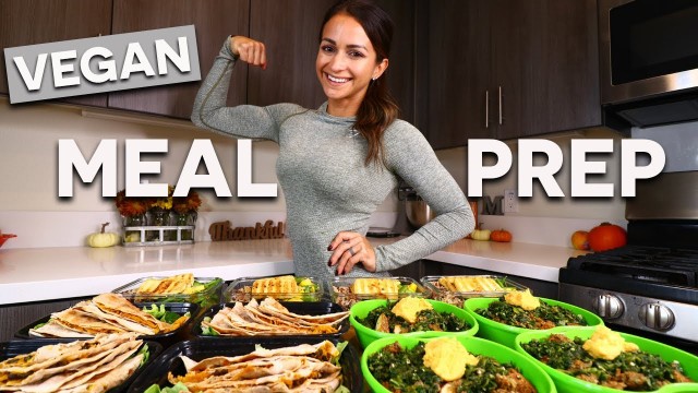 'Quick VEGAN MEAL PREP | High-Protein 