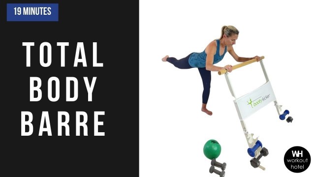 'TOTAL BODY BARRE WORKOUT (MINI BALL & DUMBBELLS)'