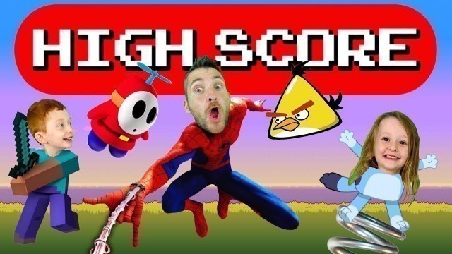 'HIGH SCORE! (Video Game Workout For Kids)'