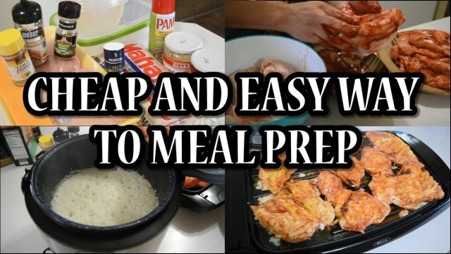 'How I meal prep | No veggies included | Carlos Salcedo Fitness'