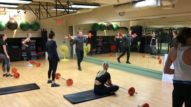 'Pump Class intro at Whistler Core'