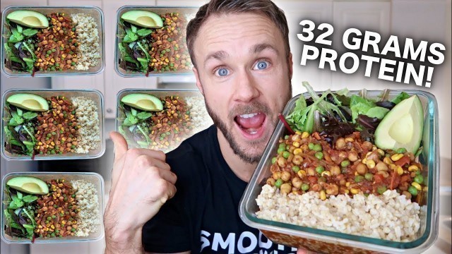 'CHICKPEA CURRY RECIPE | MEAL PREP w/ MACROS'