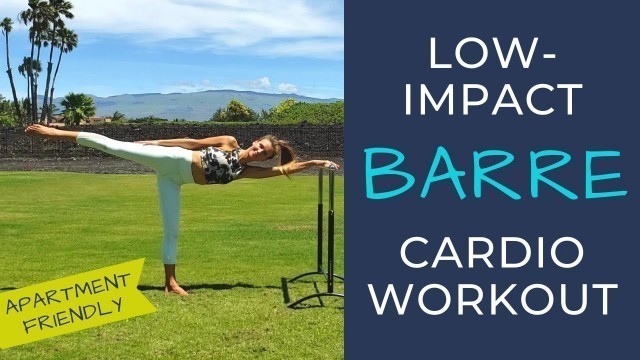 'Cardio Barre Workout | Apartment Friendly, Body Sculpting'