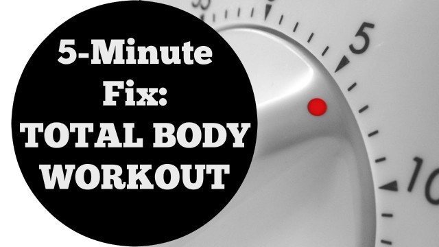 '5 Min Fix: Total Body Sculpting Workout For All Levels No Equipment Home Fitness'