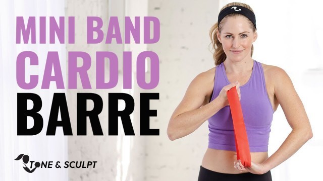 'Mini Band Cardio Barre Workout'