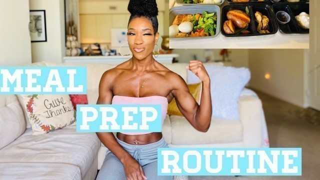 'MEAL PREP ROUTINE | NPC WELLNESS PREP | EP. 5'