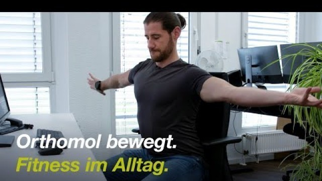 'Büro Workout - Fit am Arbeitsplatz | Fitness im Alltag | Orthomol bewegt'