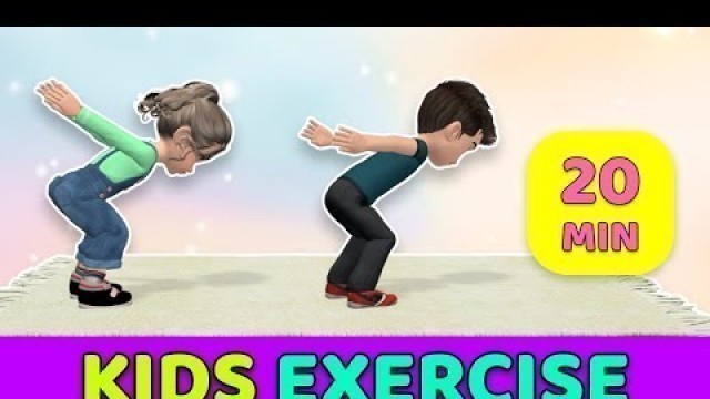 '20 Min Exercise For Kids At Home'