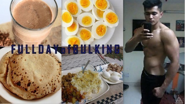 'Full Day of Bulking India on a Budget | Meal Prep. & P.R.'