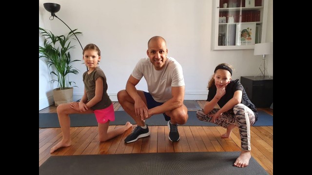 'Fitness kids session at home/session sport à la maison pour enfants 15 minutes'