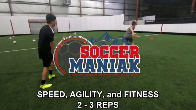 'Soccer Training for Kids and Adults with Agility, Speed, Fitness, and Ball Control Soccer Drills'