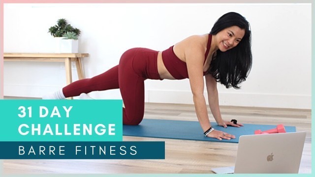 'BARRE FITNESS WORKOUT CHALLENGE'