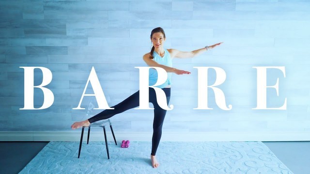 'Barre Workout for Beginners & Seniors || Full Body Sculpting'