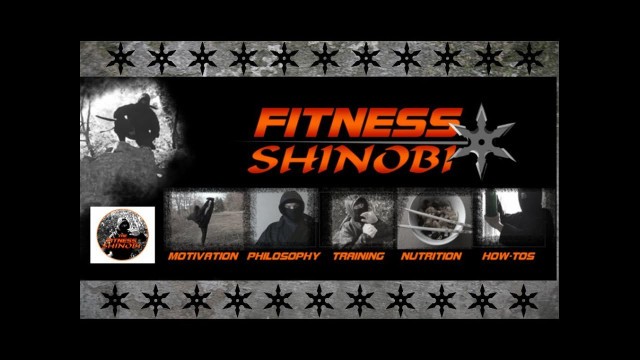 'FITNESS SHINOBI NEW CHANNEL LOGO & BANNER'