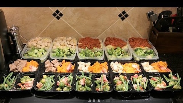 'Bulking Meal Prep For Building Muscle - 4,400 Calories A Day: Prep And Pack'