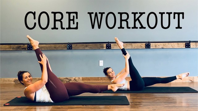 'CORE WORKOUT with Brienne | Barre Workout for Abs | No equipment!'