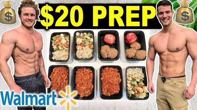 '$20 HIGH PROTEIN MEAL PREP ON A BUDGET | WALMART EDITION'