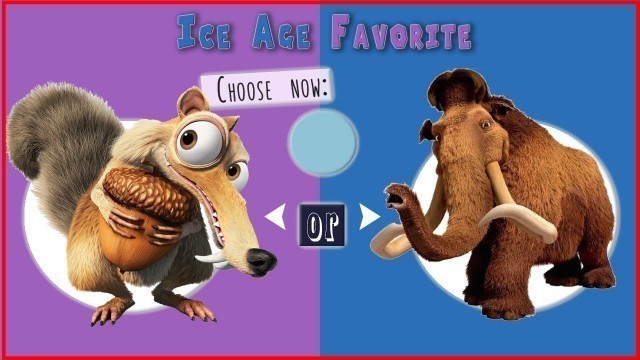 'ICE AGE Would you rather workout for kids and family, exercises, fitness, PE for kids and family'