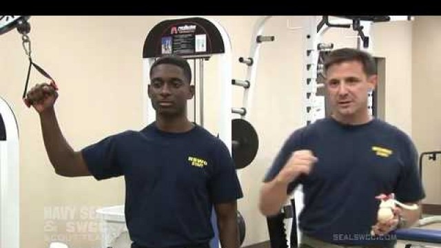 'NAVY SEAL TRAINING - Shoulder Strength (part 1)'