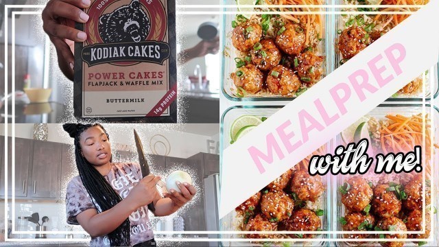 'VLOG | MEAL PREP WITH ME! LOST 8 POUNDS SO FAR! KODIAK CAKES..AGAIN! + THE GYM GOT EVICTED! #CUTTING'