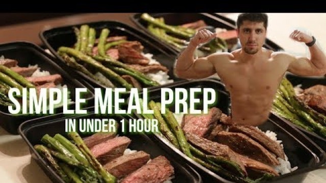 'Simple Meal Prep For Him and Her! Delicious Pan-Seared Steak Meals'