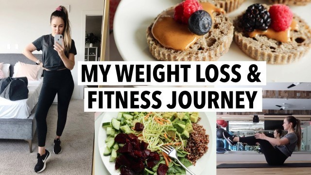 'WEIGHT LOSS/ FITNESS JOURNEY UPDATE - meal prep, what i eat, workouts & progress'