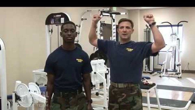 'NAVY SEAL TRAINING - Shoulder Strength (part 2)'